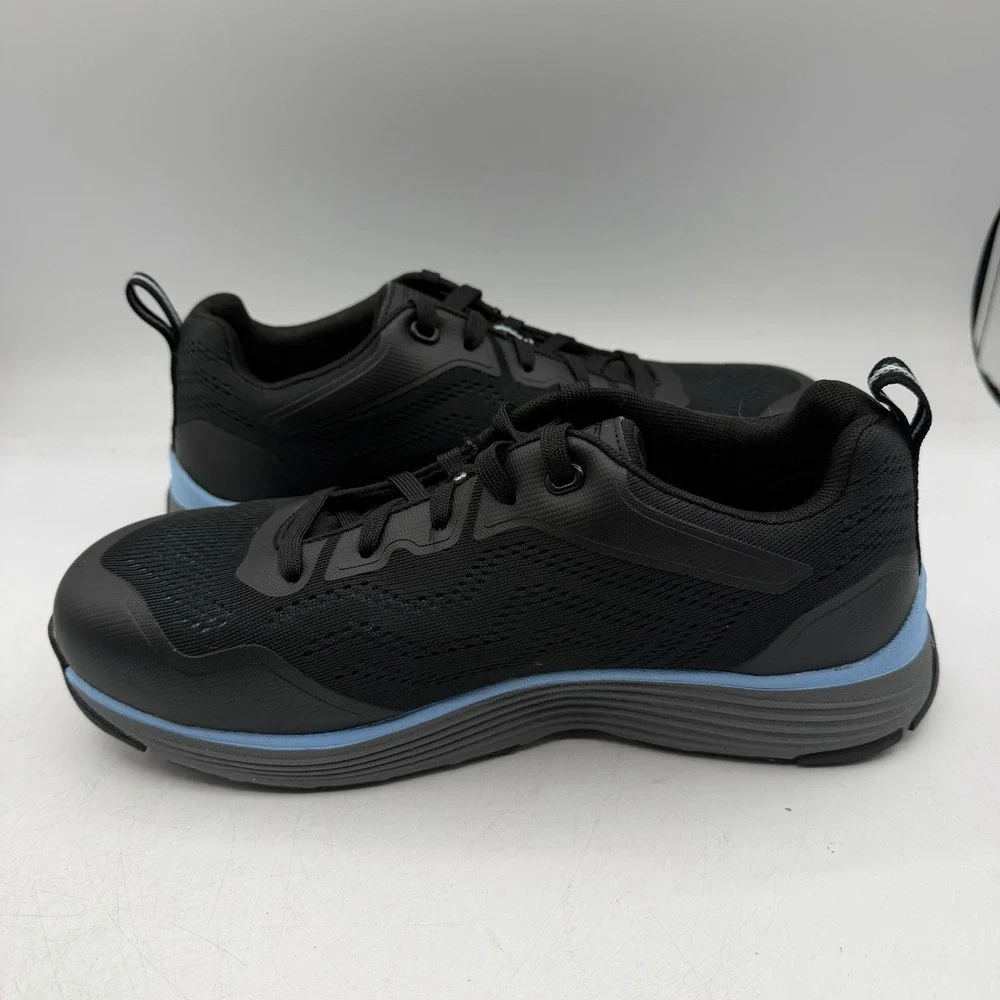 KEEN Sparta 2 Work Shoes Womens Sz 9.5 M Airy Blue/Black‎ Sneakers Safety Toe